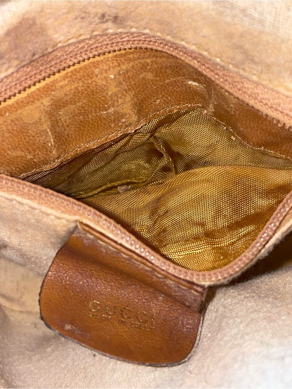 Gucci Vintage Bamboo Mini 2-Way Top Handle Bag - Picture 11 of 14